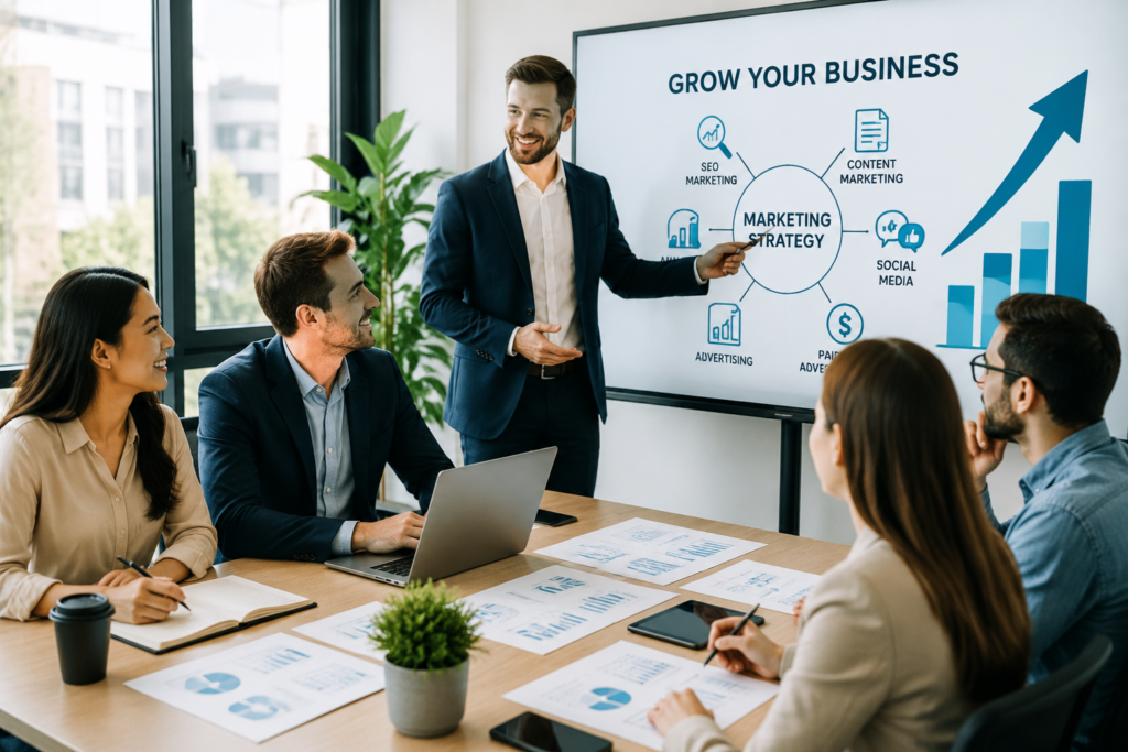 How Can a Marketing Firm Boost Your Business Growth