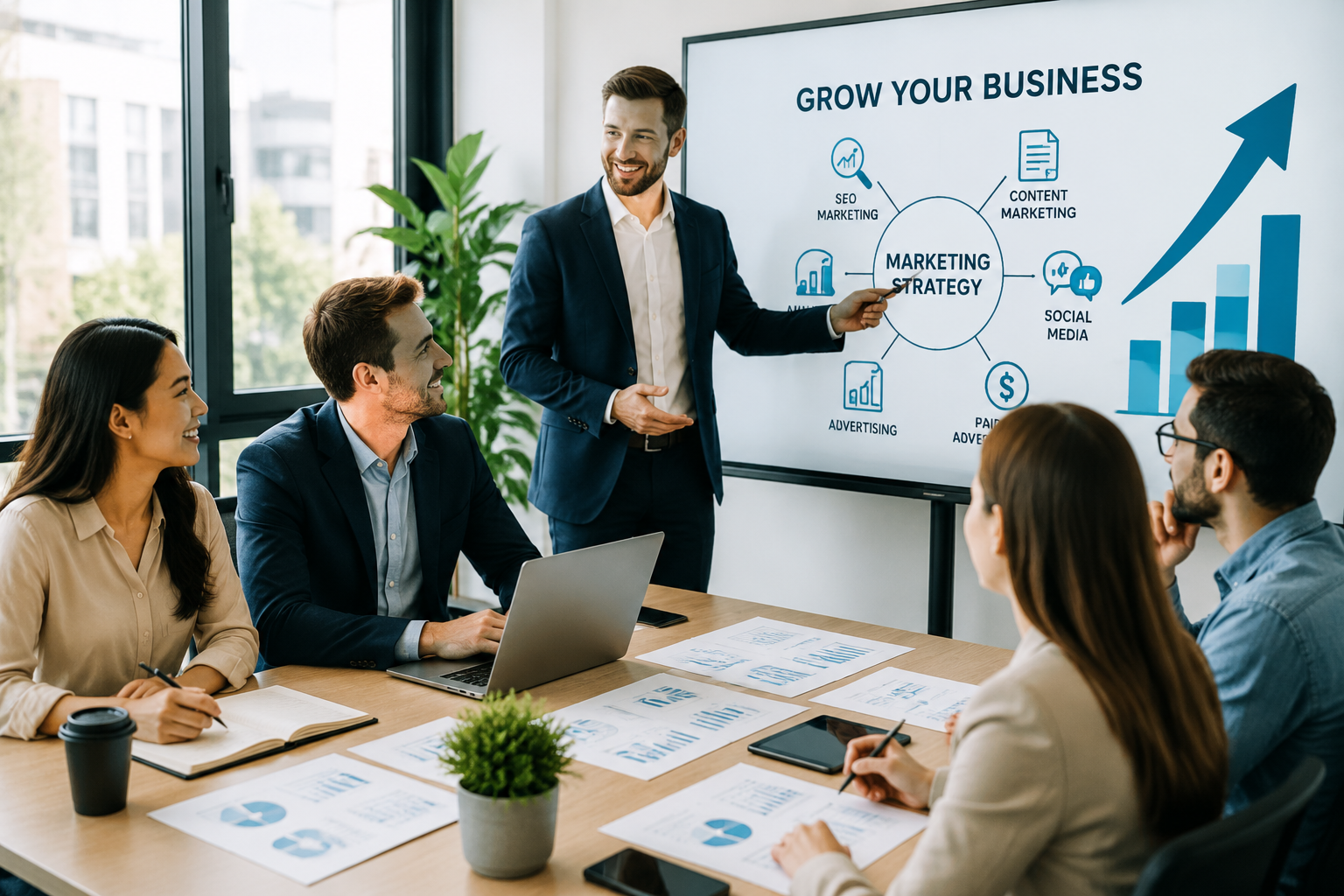 How Can a Marketing Firm Boost Your Business Growth
